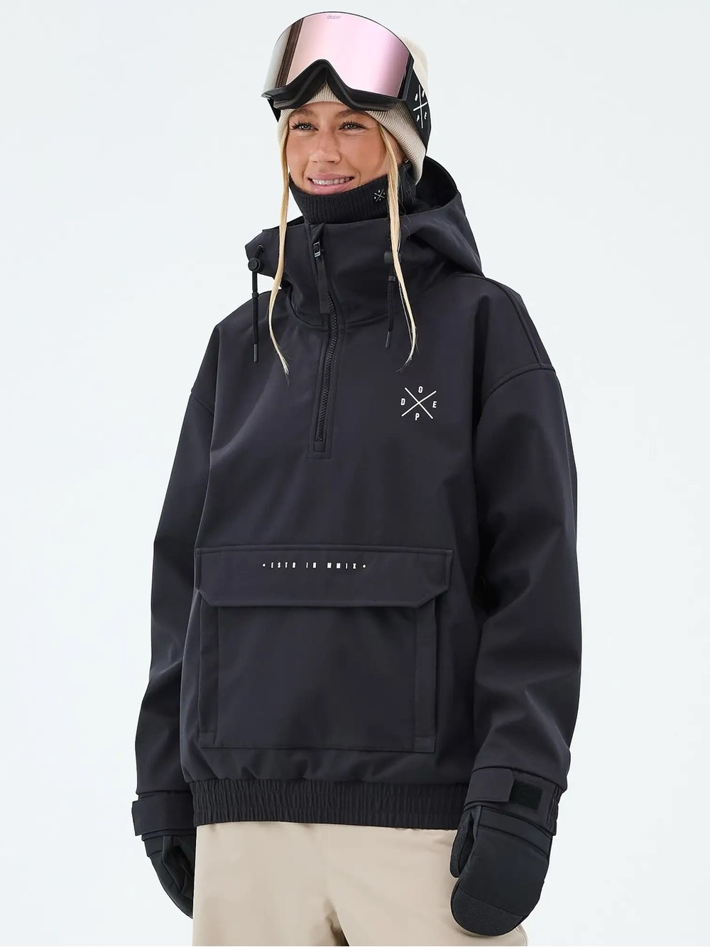 Dope Cyclone Women’s Snowboard Jacket in Black Size M